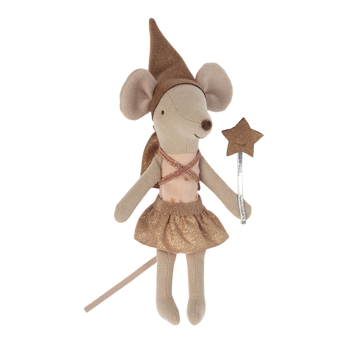 Maileg Big Sister Maus „Zahnfee“ in Streichholzschachtel, rose, H16cm 01