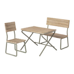 Maileg Garten-Set, Tisch, Stühle & Bank 01
