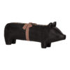 Maileg Holzschwein, schwarzer Kerzenhalter, large, 3-flammig, 39cm 02