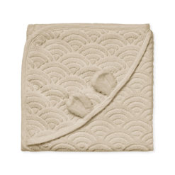 Cam Cam Babyhandtuch „Almond“, 80x80cm, GOTS 01