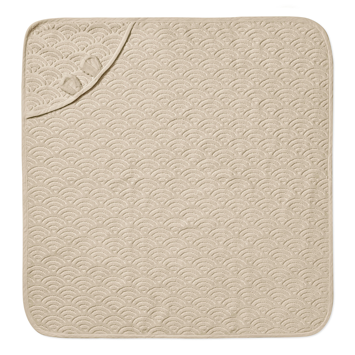Cam Cam Babyhandtuch „Almond“, 80x80cm, GOTS 02