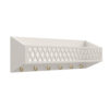 Cam Cam Regal Harlekin „Light Sand“, mit Kleiderhaken, 75x20cm, FSC-Mix 02
