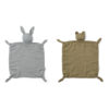 Liewood Agnete Kuscheltuch „Mr bear khaki : rabbit blue fog“ 01