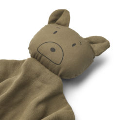 Liewood Agnete Kuscheltuch „Mr bear khaki : rabbit blue fog“