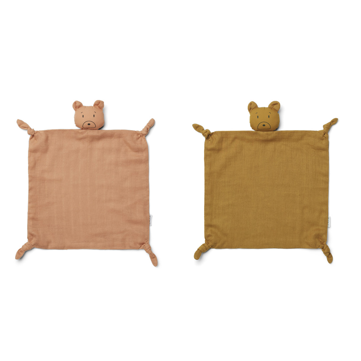 Liewood Agnete Kuscheltuch „Mr. Bear tuscany rose : golden caramel mix“ 01