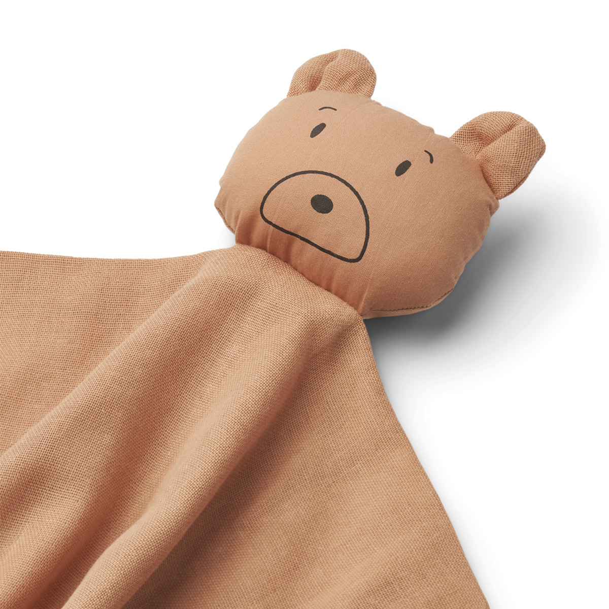 Liewood Agnete Kuscheltuch „Mr. Bear tuscany rose : golden caramel mix“