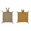 Liewood Agnete Kuscheltuch „Oat : golden caramel mix“ 01