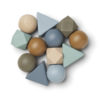Liewood Anna Rassel aus Buchenholz „Whale blue multi mix“ 01