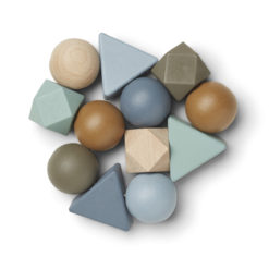 Liewood Anna Rassel aus Buchenholz „Whale blue multi mix“ 01