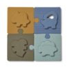 Liewood Bodil Puzzle Steckspiel „Dino blue multi mix“ 01