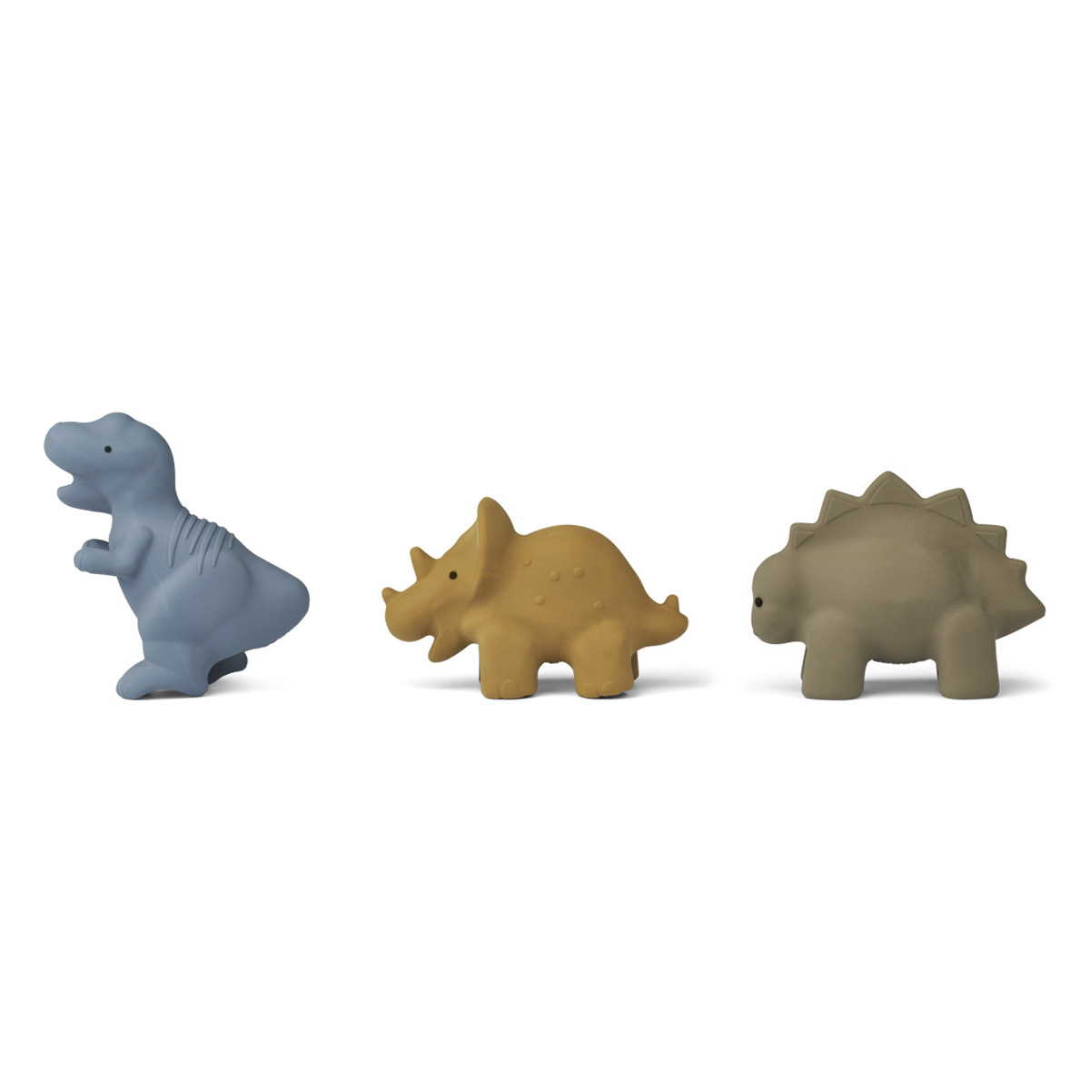 DELISTED Liewood David Silikon Spielzeug „Dino multi mix“, Badespielzeug, 3er-Set – Bild 2