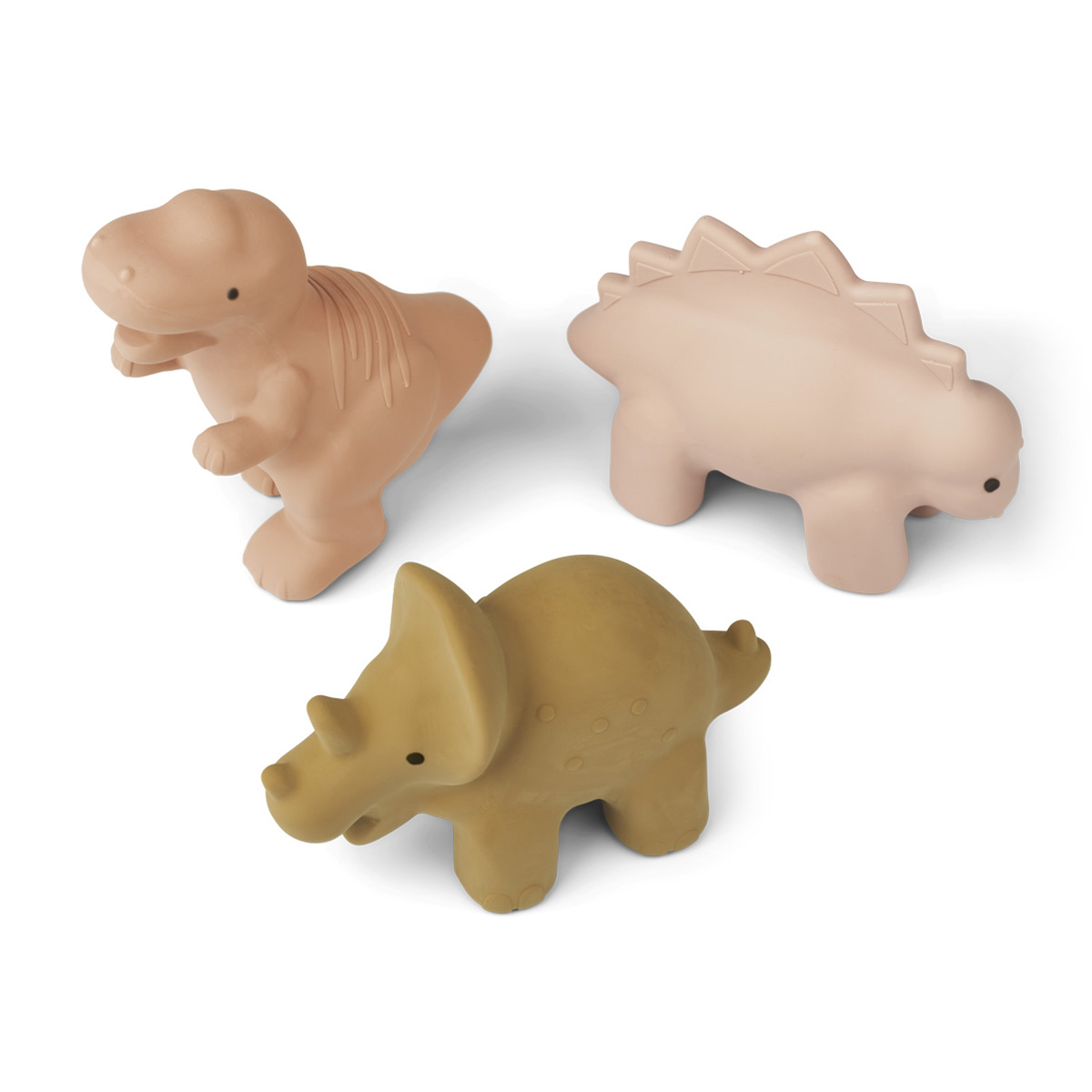 Liewood David Silikon Spielzeug „Dino rose multi mix“, Badespielzeug, 3er-Set 02