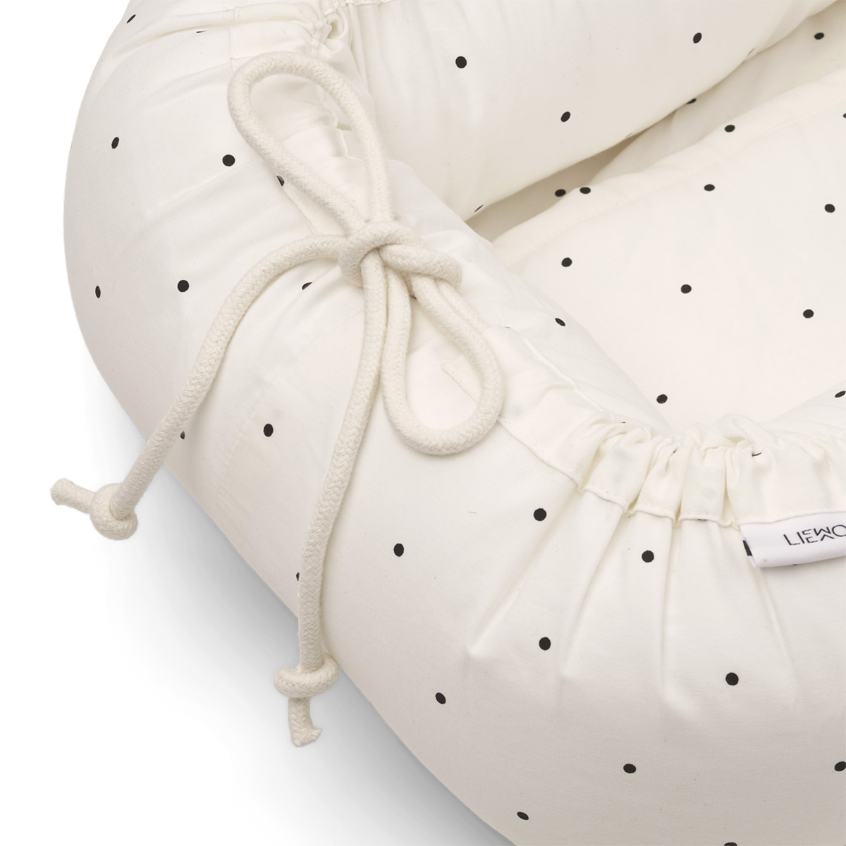 Liewood Gro Babylift : Babynest „Classic dot creme de la creme“ 03