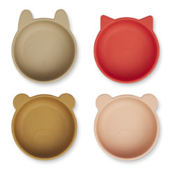 Liewood Iggy Schalen „Apple red : tuscany rose multi mix“ 01