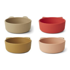 Liewood Iggy Schalen „Apple red : tuscany rose multi mix“ 03