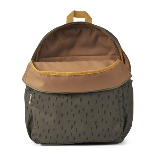 Liewood James Schulrucksack „Graphic stroke khaki“