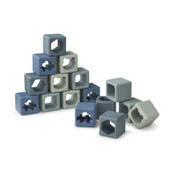 Liewood Loren Stapelbausteine „Blue multi mix“ 01