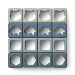 Liewood Loren Stapelbausteine „Blue multi mix“ 02