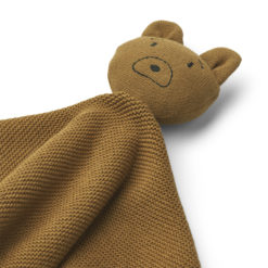 DELISTED Liewood Milo Schmusetuch „Mr. Bear golden caramel“, gestrickt – Bild 2