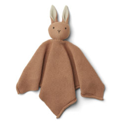 Liewood Milo Schmusetuch „Rabbit tuscany rose“, gestrickt 01