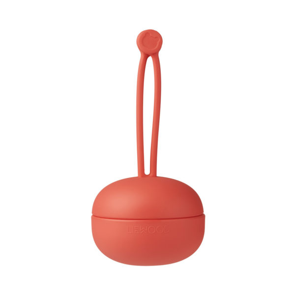 Liewood Philip Silikon Schnullerbox „Apple red“ 01