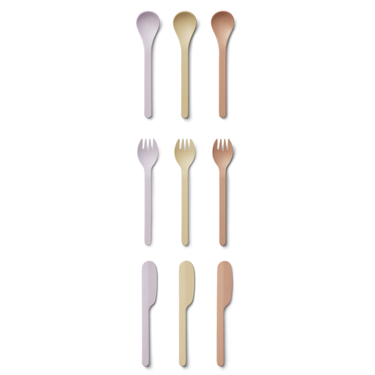 Liewood Ryan Kinderbesteck „Light lavender multi mix“ 01