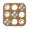 Liewood Tic-Tac-Toe Spiel „Golden caramel multi mix“ 01