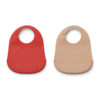 Liewood Tilda Silikon Lätzchen „Cat apple red“ 01