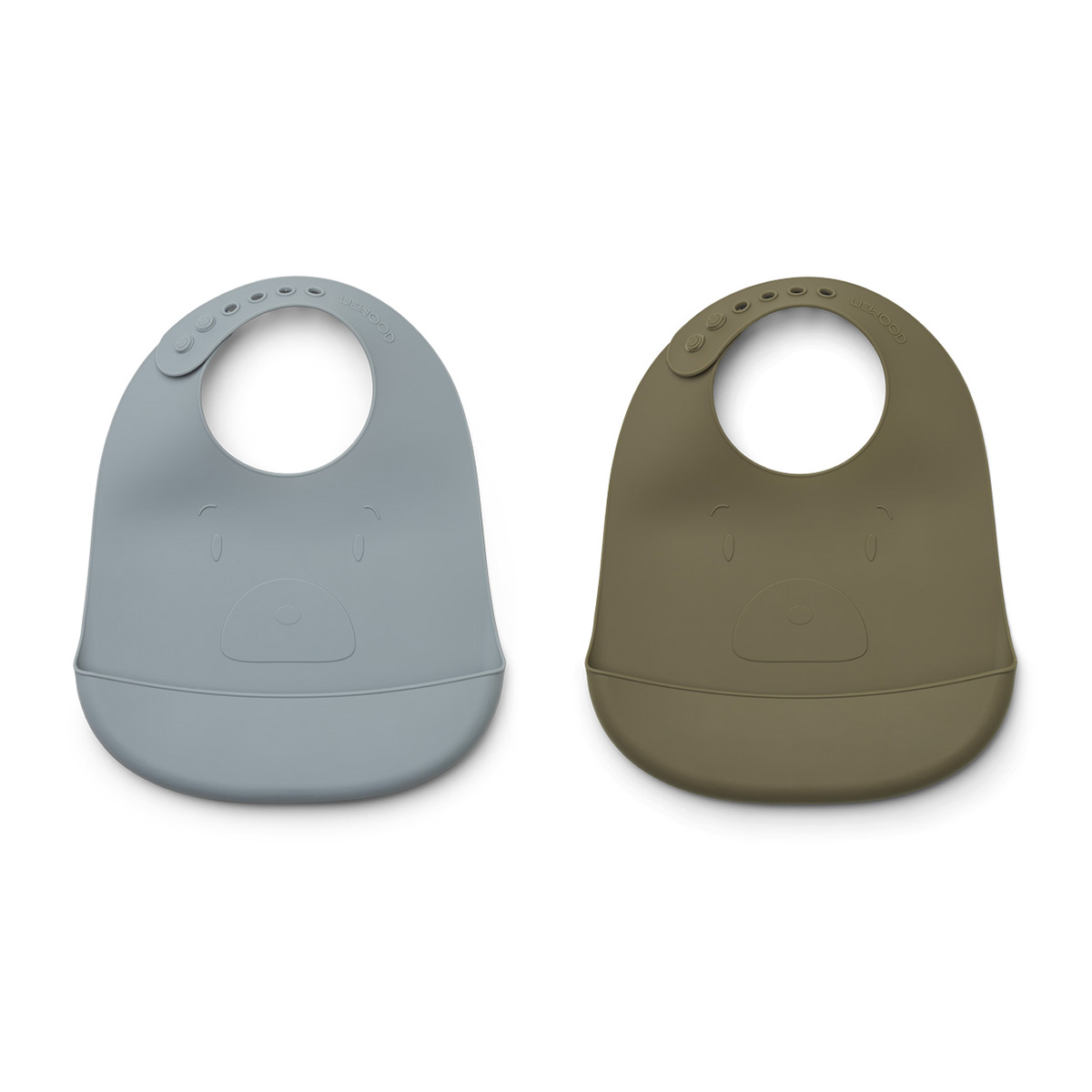 Liewood Tilda Silikon Lätzchen „Mr. Bear khaki“ 01