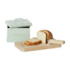Maileg Miniatur Brotbox mit Schneidebrett und Messer 01
