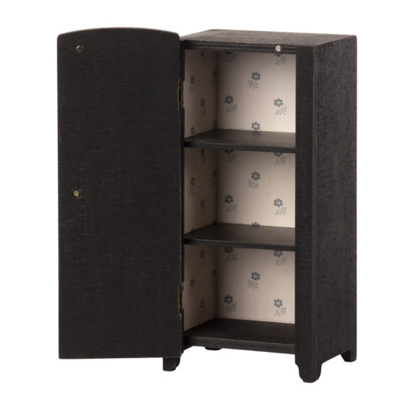 Maileg Miniatur Schrank aus Holz, anthrazit, H23cm 03