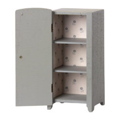 Maileg Miniatur Schrank aus Holz, mint-grau, H23cm – Bild 3