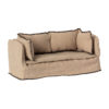 Maileg Miniatur Sofa, FSC-Holz und Leinen, 11x22cm 02