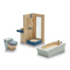 PlanToys Badezimmer „Orchard“ Puppenhausmöbel-Set 01