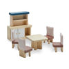 PlanToys Esszimmer „Orchard“ Puppenhausmöbel-Set 01