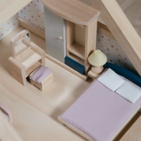 PlanToys Schlafzimmer „Orchard“ Puppenhausmöbel-Set 02