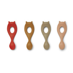 Liewood Liva Silikon-Löffel „Multi mix“, 4er-Set