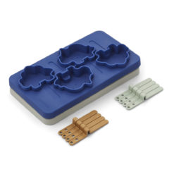 Liewood Manfred „Eis am Stiel“ Förmchen „Dino surf blue multi mix“, 2er-Set