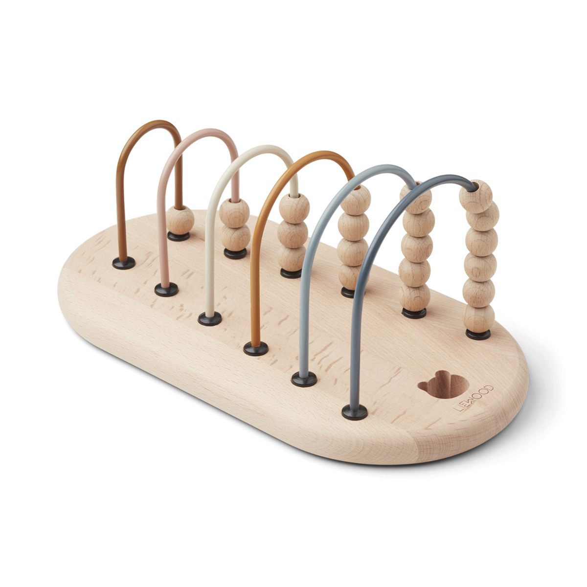 Liewood Perlenlabyrinth Reagan „Blue multi mix“, Buchenholz