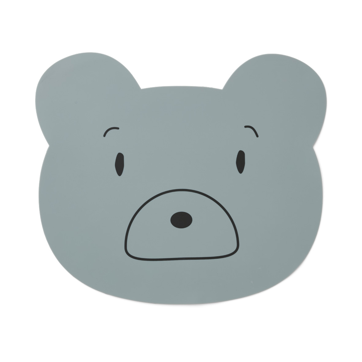 Liewood Aura Silikon-Tischset „Mr Bear blue fog“ 01