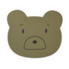 Liewood Aura Silikon-Tischset „Mr Bear khaki“ 01
