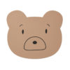 Liewood Aura Silikon-Tischset „Mr Bear tuscany rose“ 01
