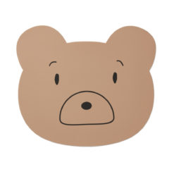 Liewood Aura Silikon-Tischset „Mr Bear tuscany rose“ 01