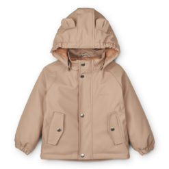 Liewood Dan gefüttertes Regenbekleidungs-Set „Dark rose“