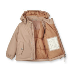 Liewood Dan gefüttertes Regenbekleidungs-Set „Dark rose“