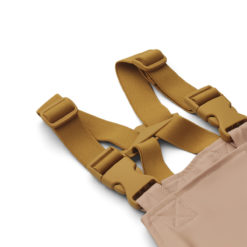 Liewood Dan gefüttertes Regenbekleidungs-Set „Dark rose“