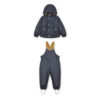 Liewood Dan gefüttertes Regenbekleidungs-Set „Deep navy“