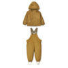Liewood Dan gefüttertes Regenbekleidungs-Set „Golden caramel“