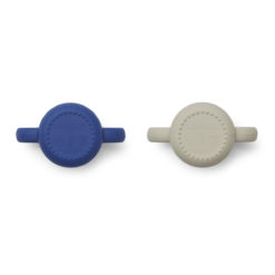 Liewood Gene Silikon Becher „Rabbit mist : surf blue mix“ 02