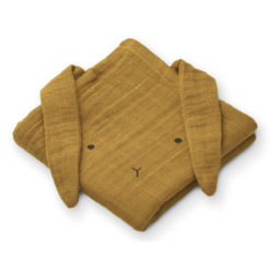 Liewood Hannah Musselin-Tücher „Rabbit golden caramel“, 2er Set 01